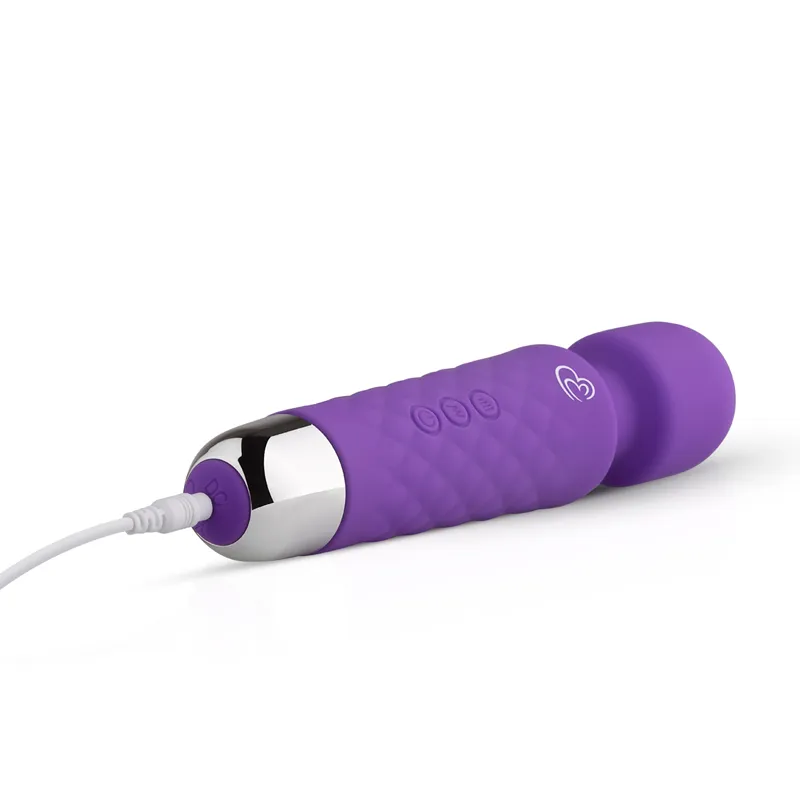 EasyToys Mini Wand Vibrator - Lila – Bild 4