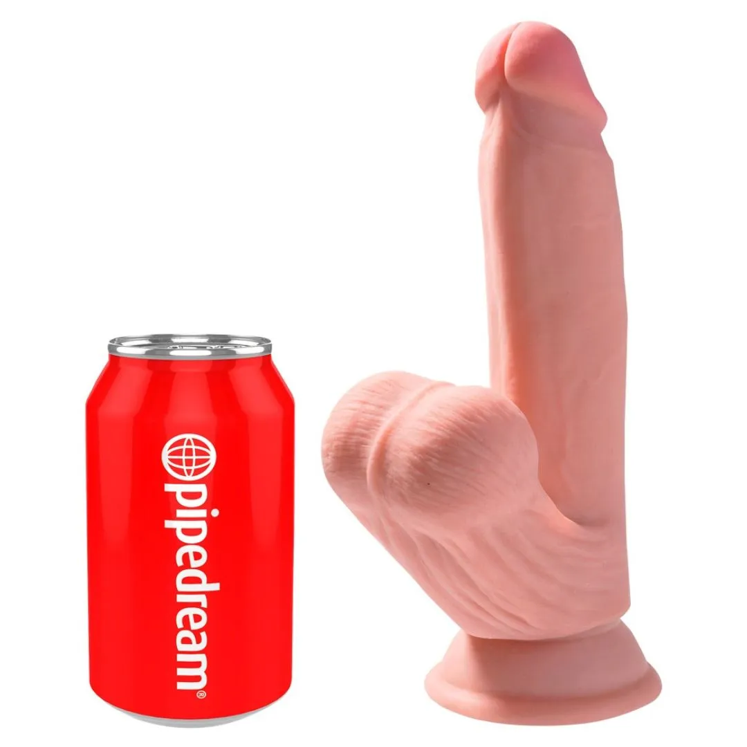 Dildo „Triple Density Cock with Swinging Balls“ – Bild 4