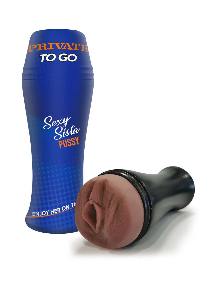 Private to Go Sexy Sista: Vakuum-Masturbator, braun Private to Go Sexy Sista: Vakuum-Masturbator, braun