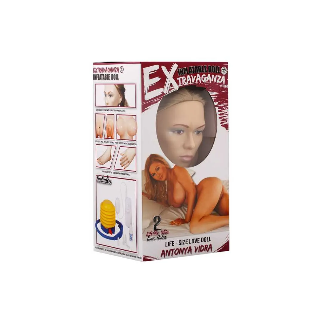 Liebespuppe "Antonya Vidra", mit 3-D Gesicht – Bild 2