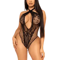 Netzbody mit tiefem Ausschnitt Netzbody mit tiefem Ausschnitt