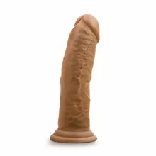 Dr. Skin Realistischer Dildo mit Saugnapf - 20,3 cm – Mokka