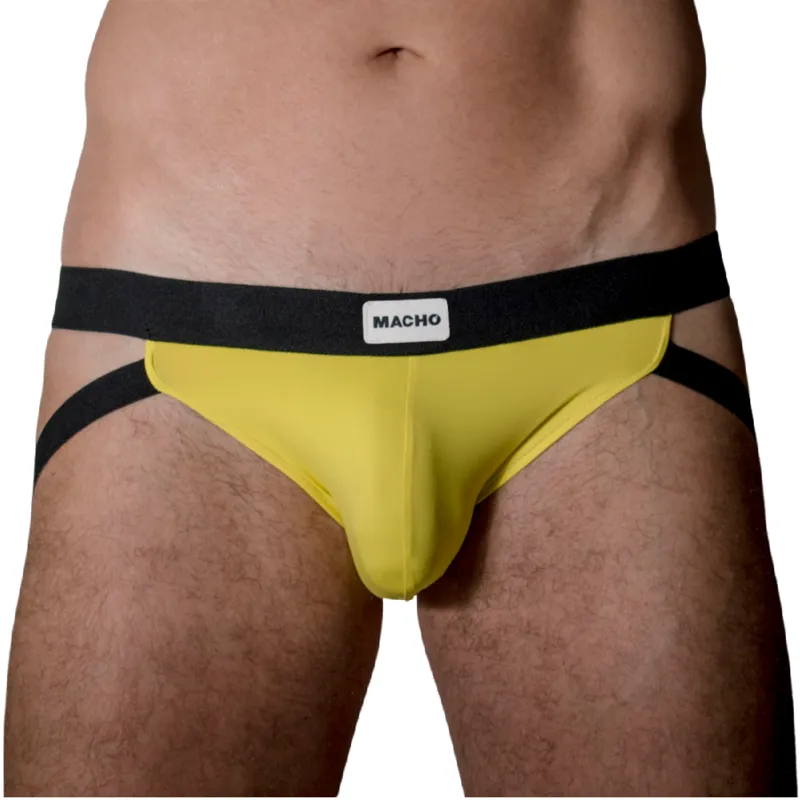 Herren Jockstrap gelb – Bild 3