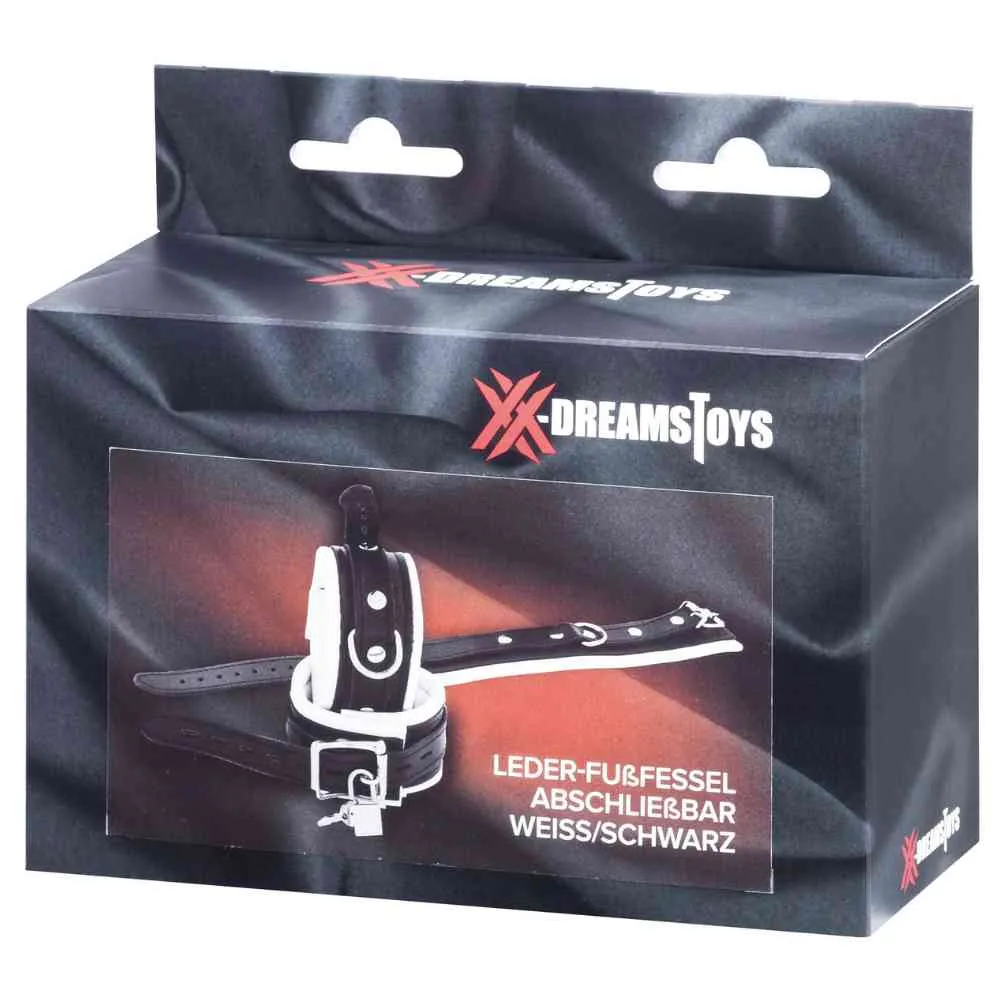 Leder-Fußfessel abschließbar – Bild 5