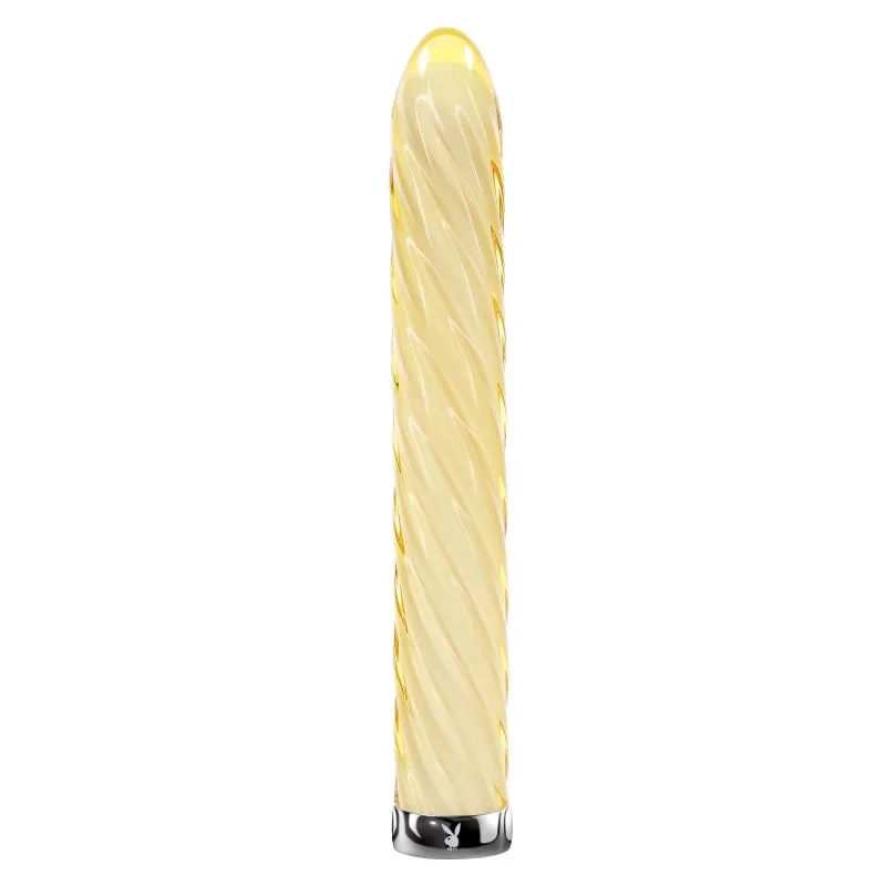Playboy - Twist of Fate Glas-Vibrator Playboy - Twist of Fate Glas-Vibrator