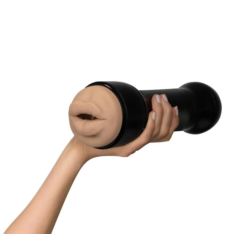 Kiiroo - PowerBlow & Feel Victoria June Mundmasturbator Kombi-Set - Schwarz – Bild 4