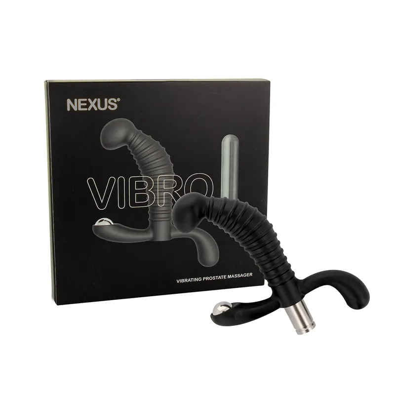 Nexus – VIBRO Prostata Vibrator mit Bullet – Schwarz – Bild 2