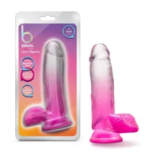B Yours - Sugar Magnolia Dildo 17 cm - Fuchsia