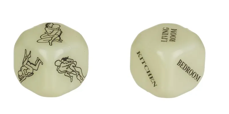 Love Dice Kamasutra Glow in the Dark Set - Englische Version – Bild 4