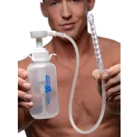 Pump Action Enema Bottle: Analdusche, transparent Pump Action Enema Bottle: Analdusche, transparent