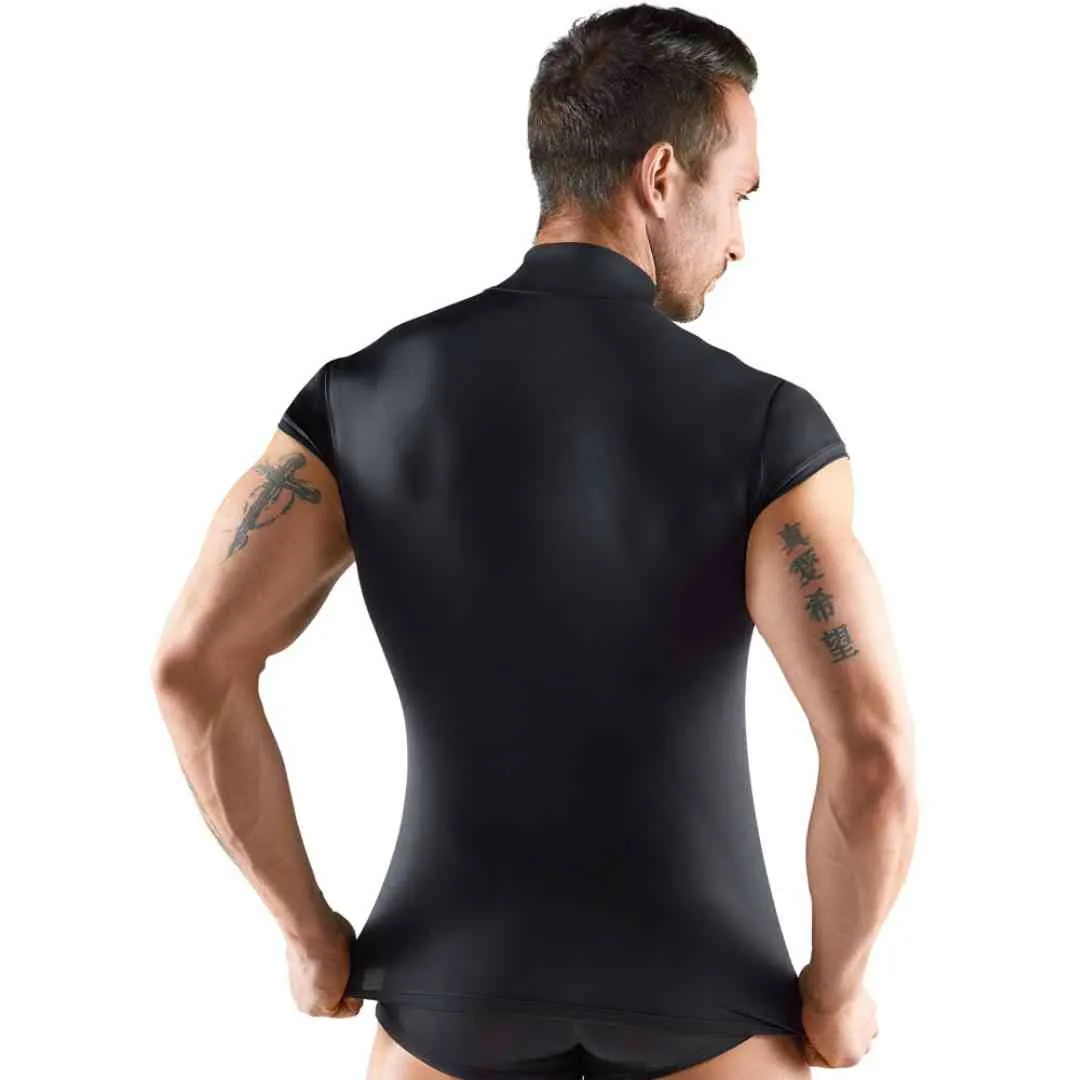 Shirt mit Streifen-Einsätzen – Bild 3