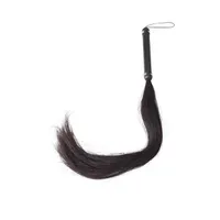 Rosshaar-Peitsche, schwarz Rosshaar-Peitsche, schwarz