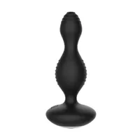 Electro Shock Buttplug: Elektro-Vibroplug, schwarz Electro Shock Buttplug: Elektro-Vibroplug, schwarz