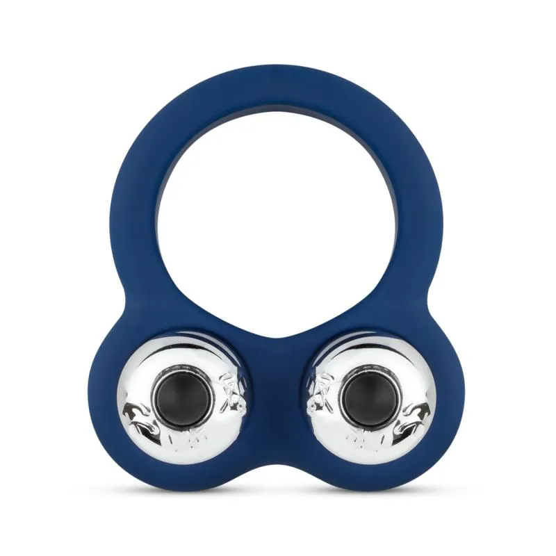 Vibrierender Penisring - Blau – Bild 2