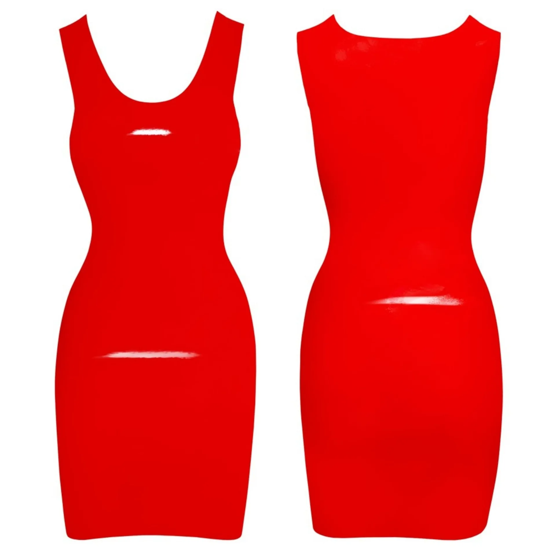 Klassisches Minikleid aus Naturlatex – Bild 3