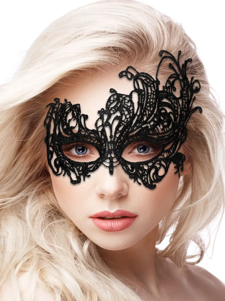 Ouch! Maske: Royal Black Lace, schwarz Ouch! Maske: Royal Black Lace, schwarz