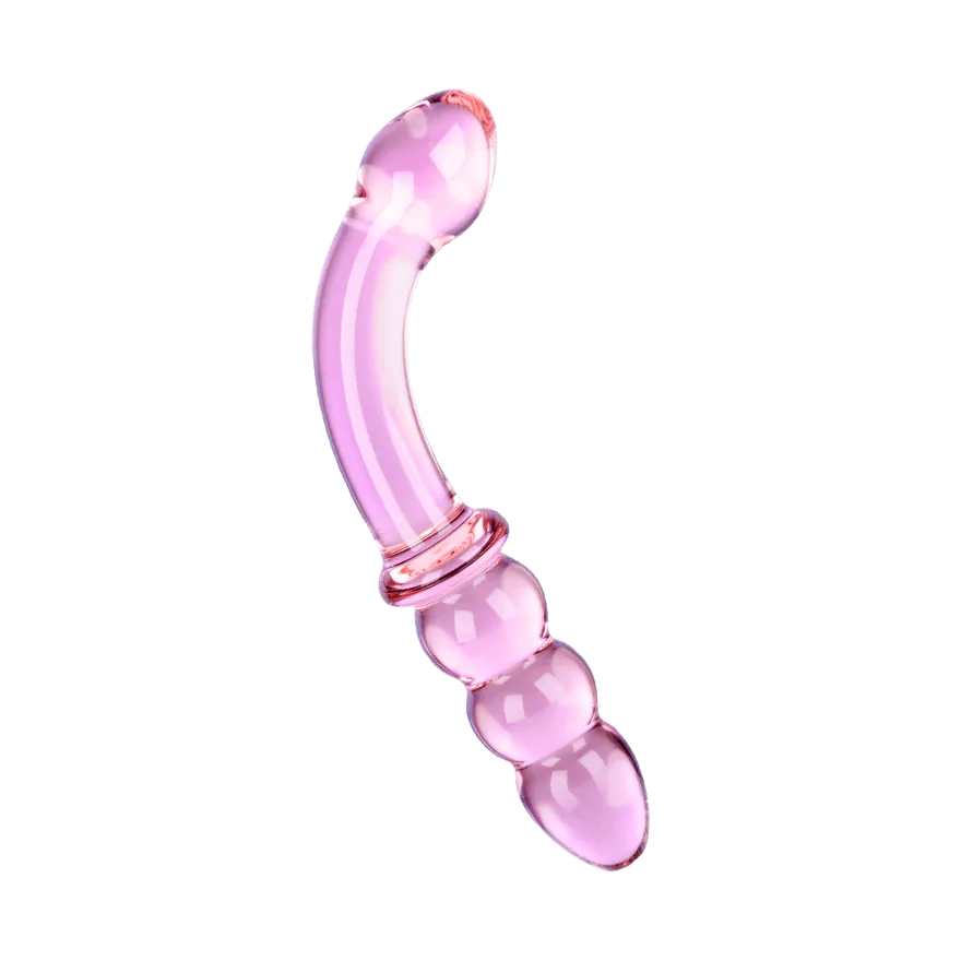 Gebogener Glasdildo, 17,5 cm Gebogener Glasdildo, 17,5 cm