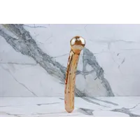 Gläs - Orange Kitzler Glas Dildo Gläs - Orange Kitzler Glas Dildo