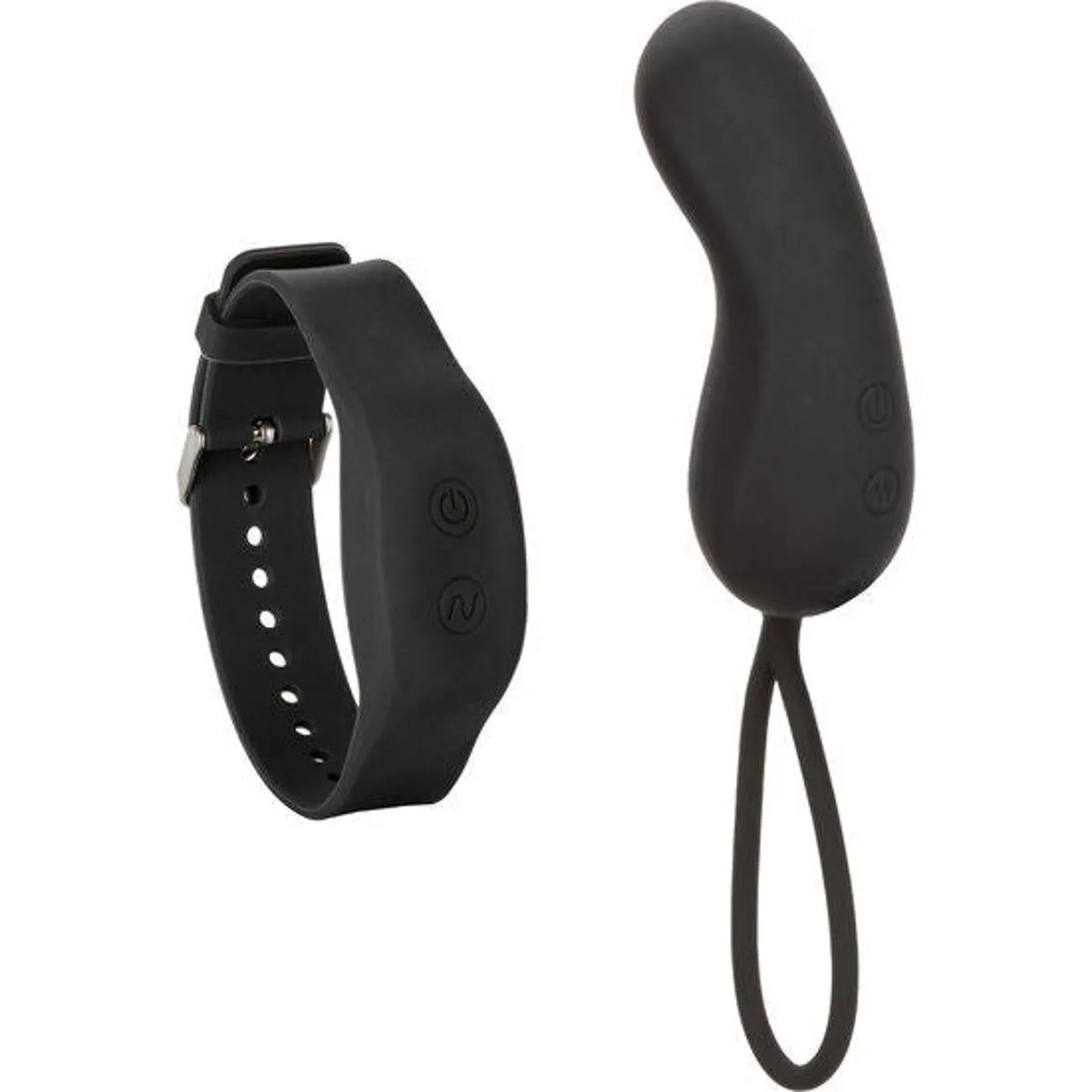 Vibro-Ei "Curve" mit Armband als Fernbedienung Vibro-Ei "Curve" mit Armband als Fernbedienung