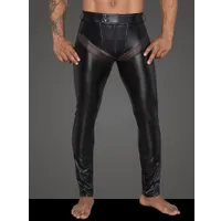 Noir Handmade: Wetlook-Netz-Hose H059, schwarz (L) Noir Handmade: Wetlook-Netz-Hose H059, schwarz (L)