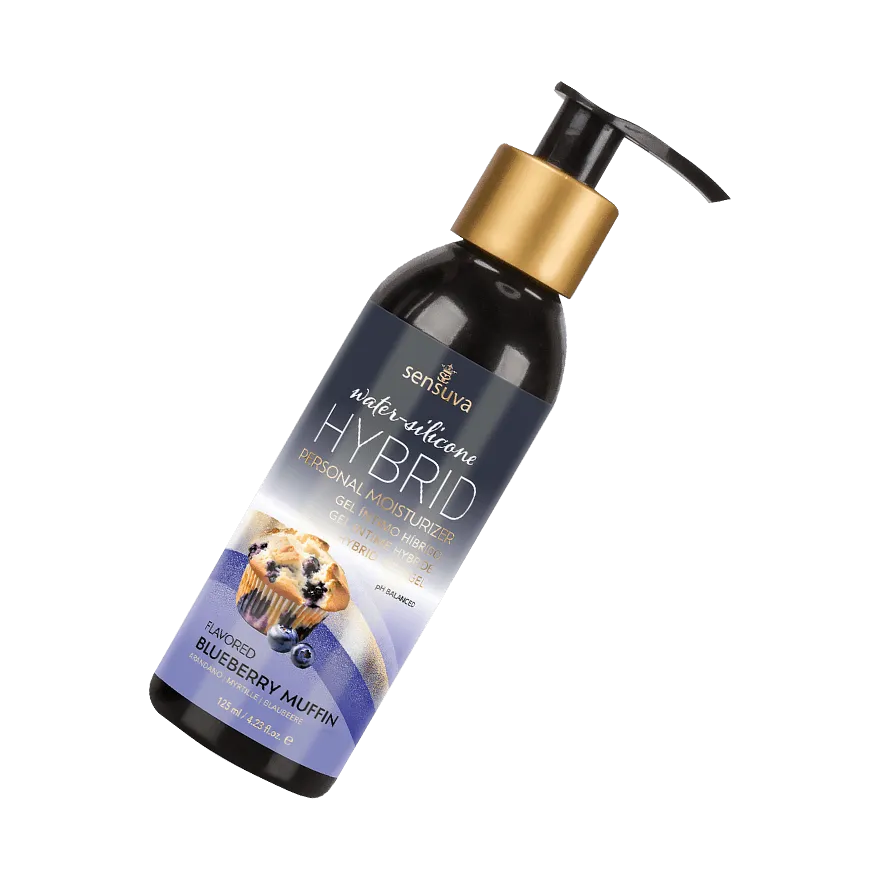Lubes - Hybrid Personal Moisturizer Blueberry Muffin, 125 ml Lubes - Hybrid Personal Moisturizer Blueberry Muffin, 125 ml