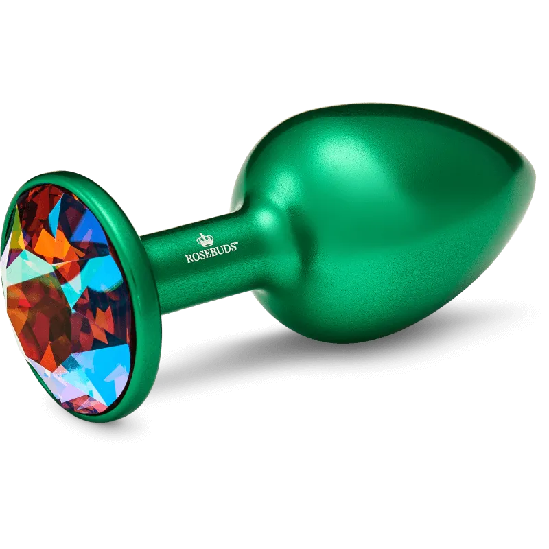 Rosebuds™ - Medium Alu Grüner Kristall – Bild 3