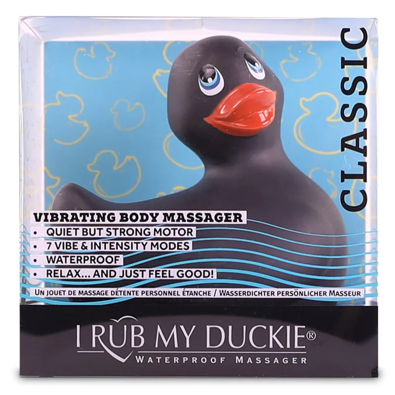I Rub My Duckie 2.0 Classic - Schwarz – Bild 4