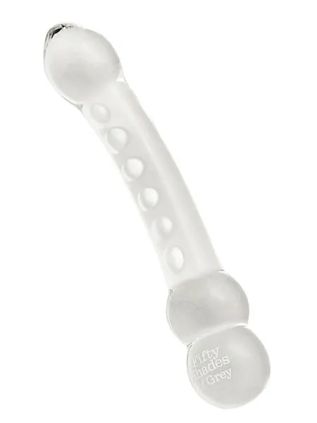 Fifty Shades of Grey: Drive Me Crazy Glasdildo, transparent Fifty Shades of Grey: Drive Me Crazy Glasdildo, transparent