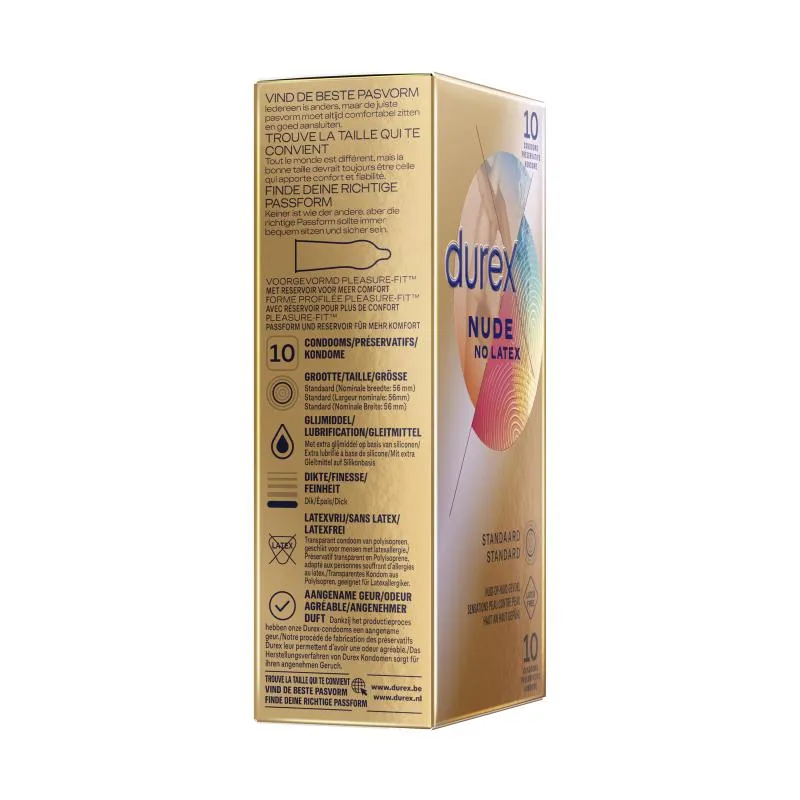 Durex Nude No Latex - 10 Stück – Bild 2