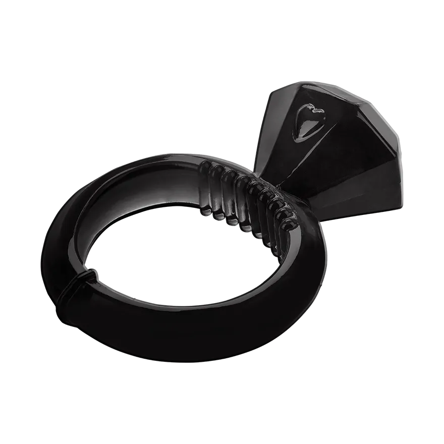 Penisring mit Diamant-Klitorisreizer, 3 cm Penisring mit Diamant-Klitorisreizer, 3 cm