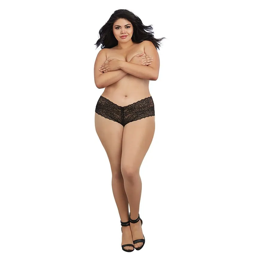 Spitzenpanty mit Schleifendetails Spitzenpanty mit Schleifendetails