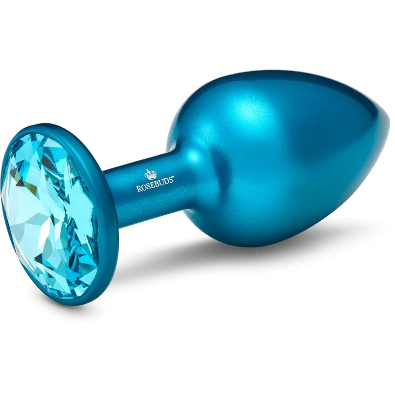 Rosebuds™ - Medium Alu Blue Crystal – Bild 2
