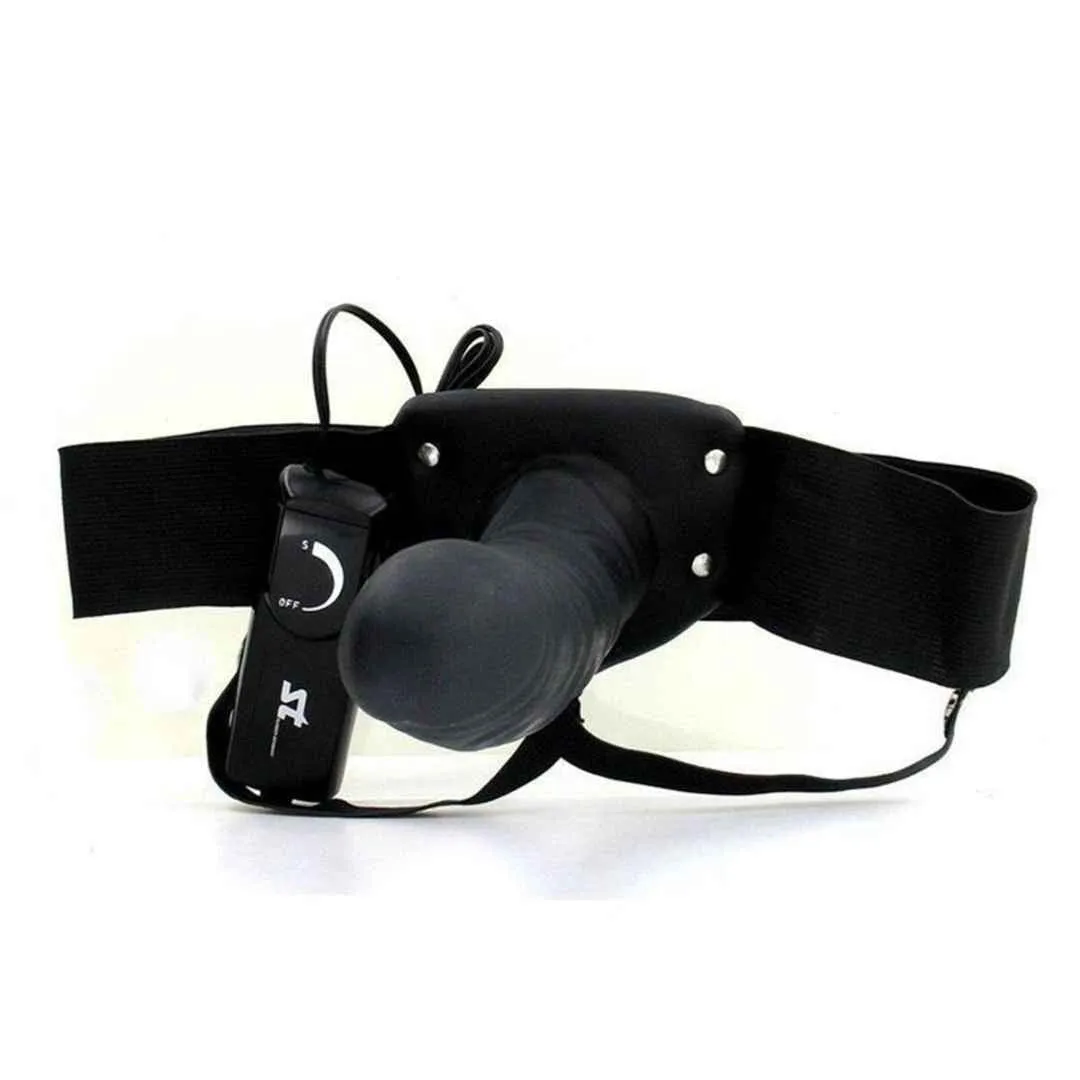 Harness mit Vibro-Dildo "Robotic" – Bild 3