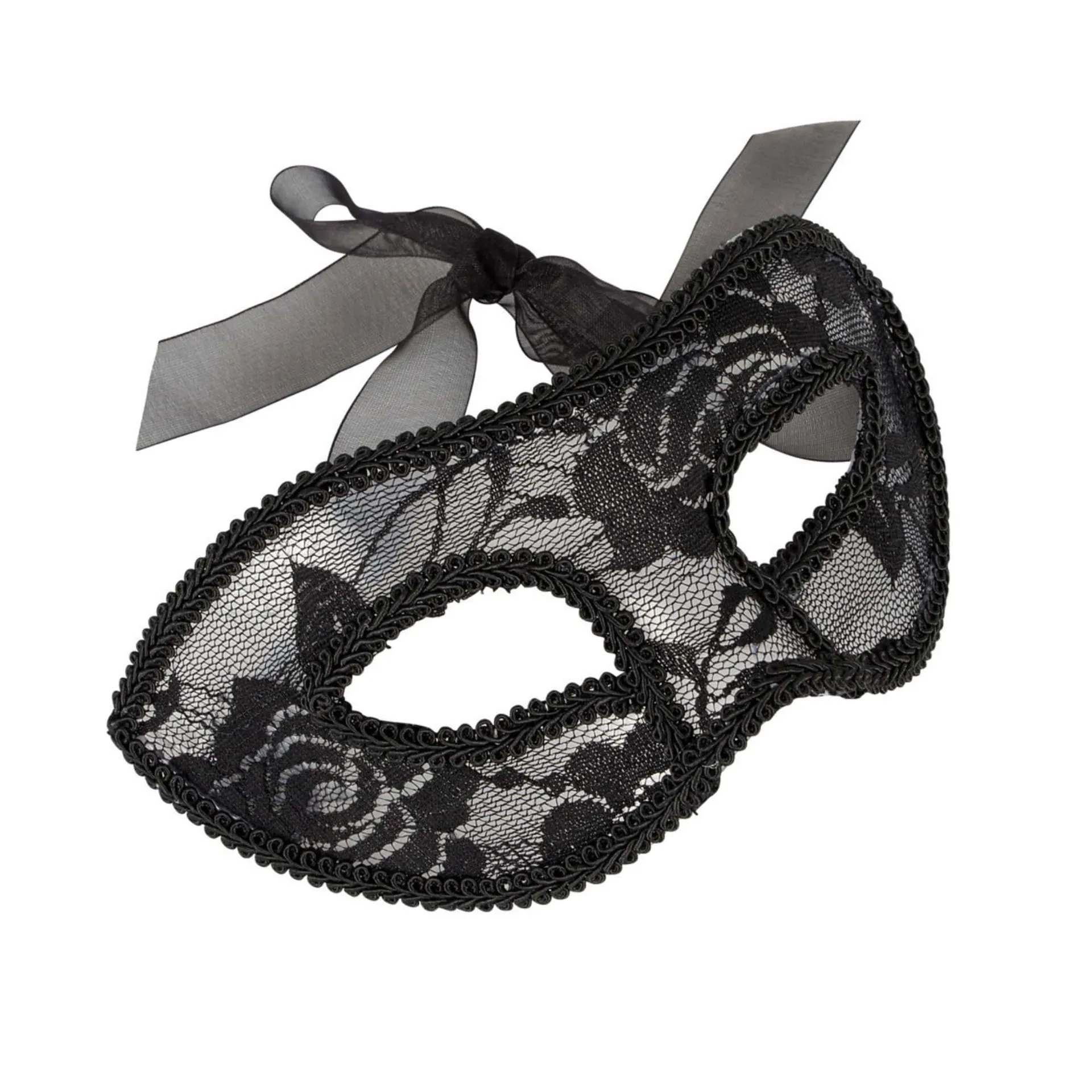 Maskerade Maske mit schwarzer Spitze – Bild 4