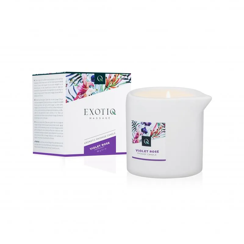 Exotiq Massagekerze Violet Rose - 60g Exotiq Massagekerze Violet Rose - 60g
