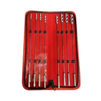 Black Label Bumpy Rosebud Urethral Sounds Set: Edelstahl-Dilatoren-Set, 8-teilig Black Label Bumpy Rosebud Urethral Sounds Set: Edelstahl-Dilatoren-Set, 8-teilig
