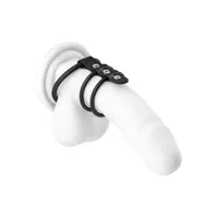 Penismanschette mit Ringen, 4 - 5,5 cm Penismanschette mit Ringen, 4 - 5,5 cm