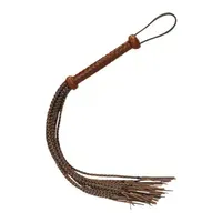 9-schwänzige Peitsche aus Reitleder 9-schwänzige Peitsche aus Reitleder