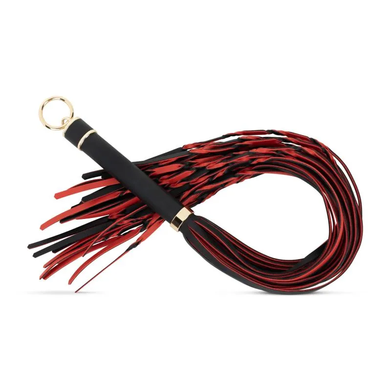 Easytoys Fetish - Flogger 64 cm - Rot und Schwarz Easytoys Fetish - Flogger 64 cm - Rot und Schwarz