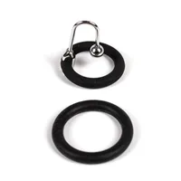 Black Label Cum Stopper: Spermastopper mit 2 Silikonringen (25mm, 30mm) Black Label Cum Stopper: Spermastopper mit 2 Silikonringen (25mm, 30mm)