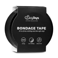 Easytoys Fetish - Schwarzes Bondage Tape - 20m Easytoys Fetish - Schwarzes Bondage Tape - 20m