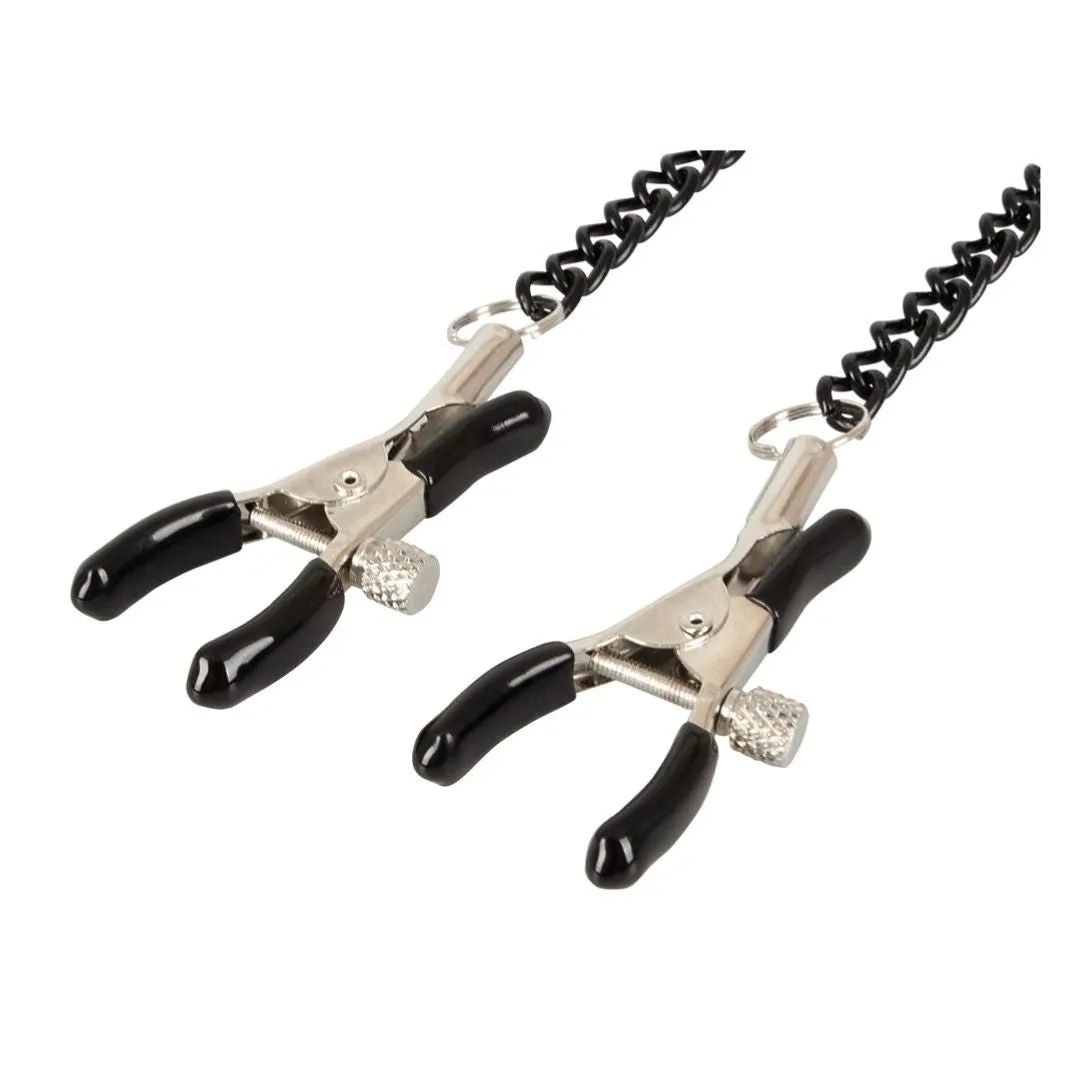 Halsfessel mit Nippelklemmen plus Peitsche – Bild 5