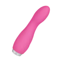 Gebogener Silikonvibrator, 15,3 cm Gebogener Silikonvibrator, 15,3 cm