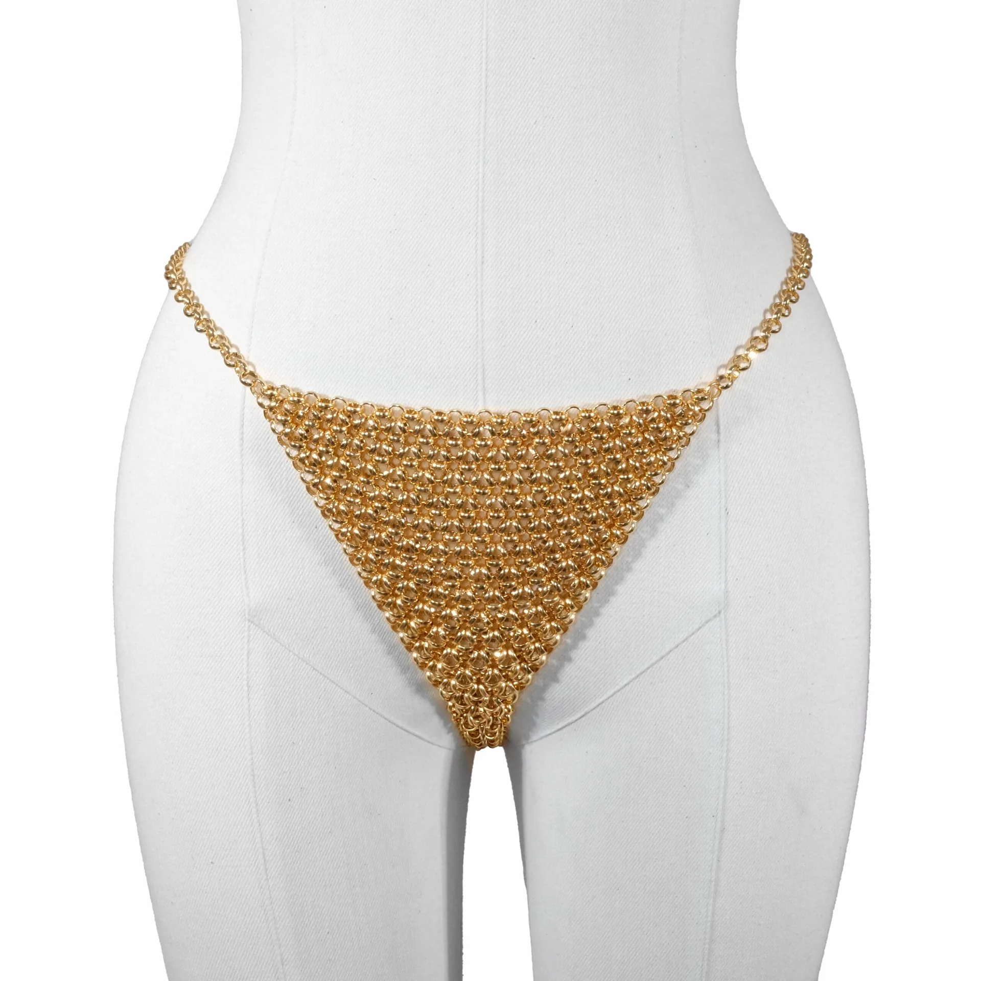 Elif Domanic - Sareh Kettenhemd String Größe L – Bild 3