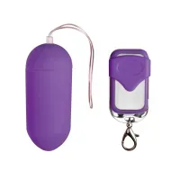 Vibrierendes Ei mit Fernbedienung - Violett Vibrierendes Ei mit Fernbedienung - Violett