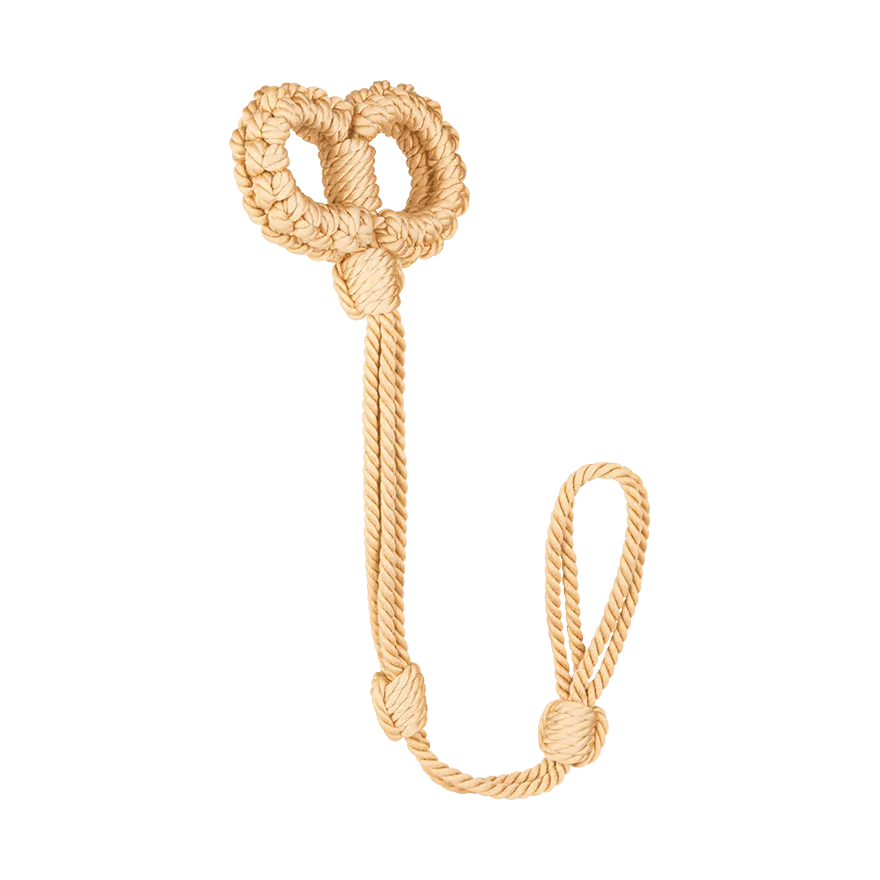 Vorgeknotete Fesseln mit Leine Vorgeknotete Fesseln mit Leine