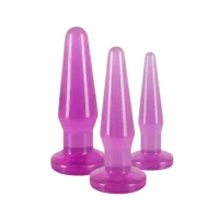 Anal Training Set: Analplug-Set, lila Anal Training Set: Analplug-Set, lila