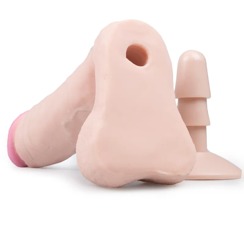 Realistic Cock Ultraskyn Dildo - 21 cm – Bild 5