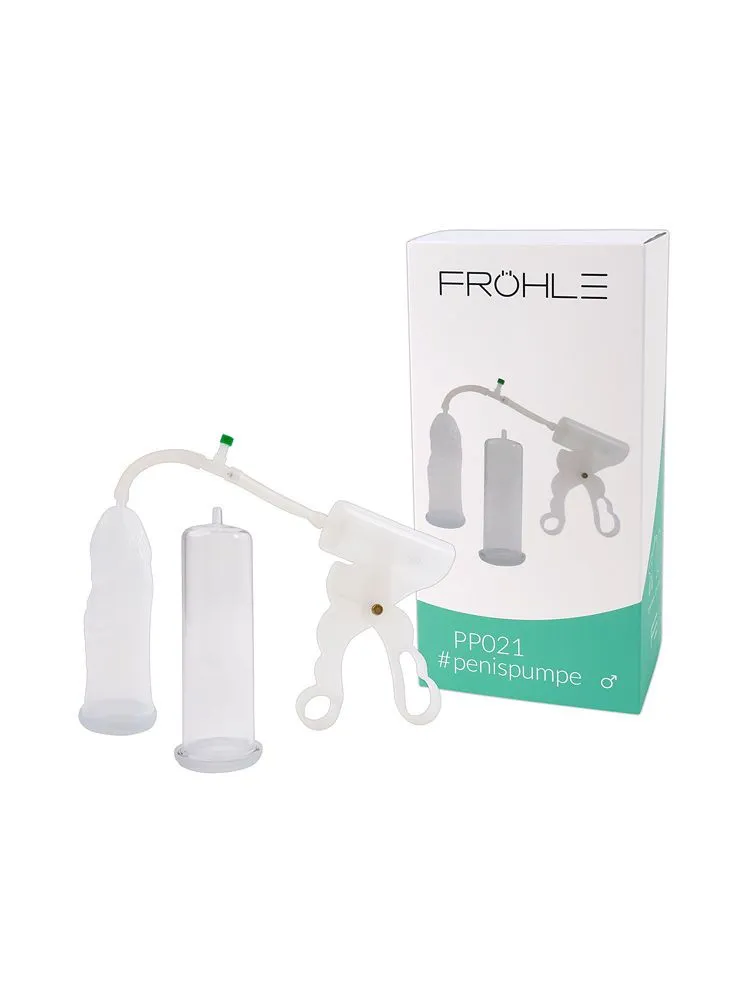 Fröhle: PP021 Penispumpen-Set Duo Extreme, transparent Fröhle: PP021 Penispumpen-Set Duo Extreme, transparent