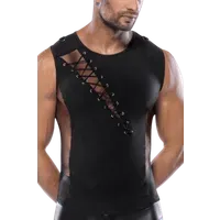 Shirt mit Netz und Schnürung Shirt mit Netz und Schnürung